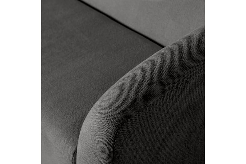 Mooli Sofa 3-seter - Grå/Svart - Møbler - Sofaer - Sofa 3 seter