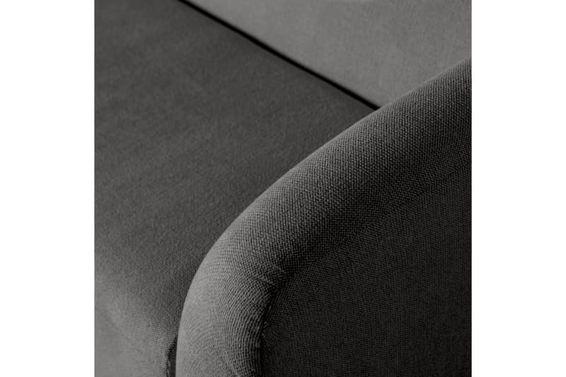 Mooli Sofa 3-seter - Grå/Svart - Møbler - Sofaer - Sofa 3 seter