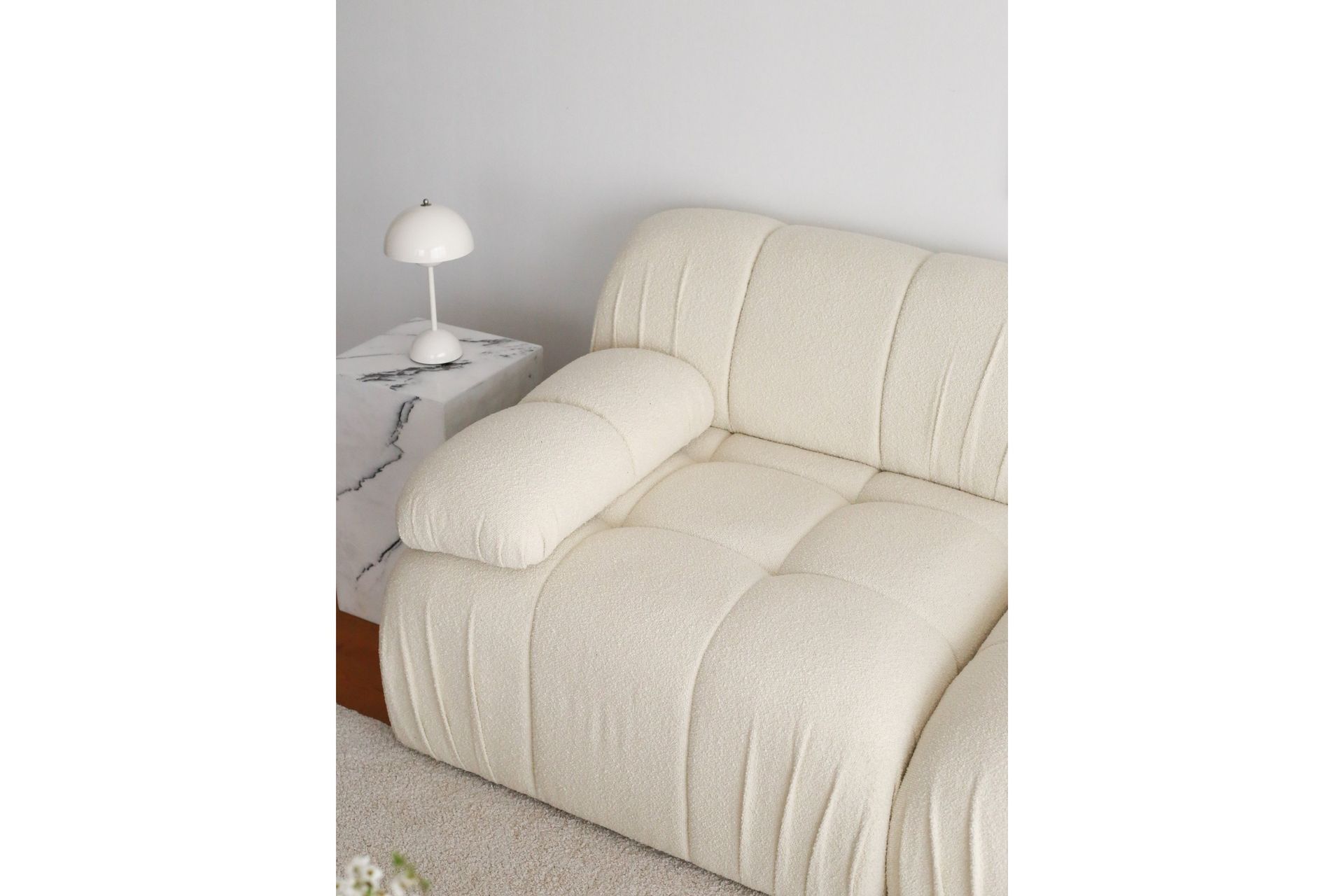 Murum Sofa 3-seter - Hvit - Møbler - Sofaer - Sofa 3 seter