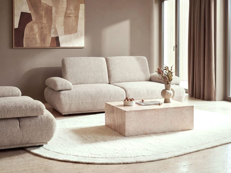 3-seters sofa Nacka - Beige - Møbler - Sofaer - Sofa 3 seter