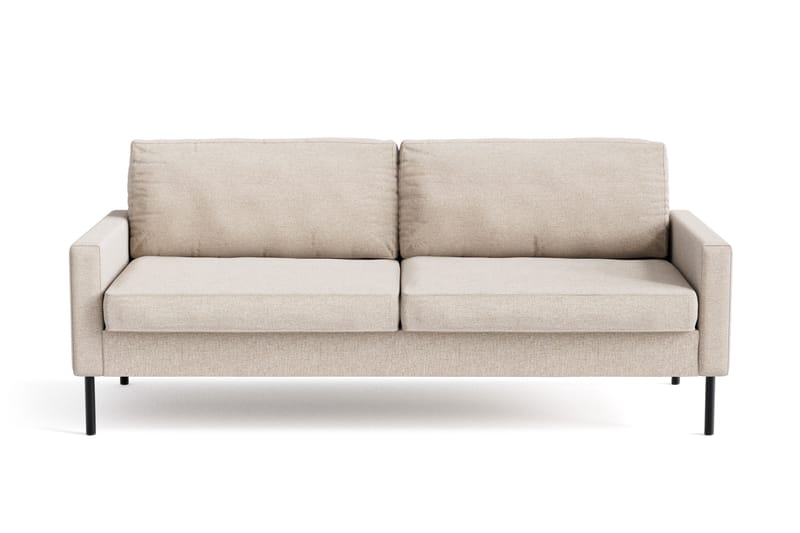 Nevada 3-seters Small Stoffsofa 198 cm bred - Beige - Møbler - Sofaer - Sofa 3 seter