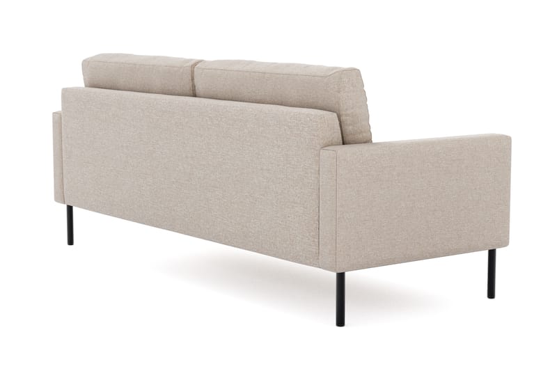 Nevada 3-seters Small Stoffsofa 198 cm bred - Beige - Møbler - Sofaer - Sofa 3 seter