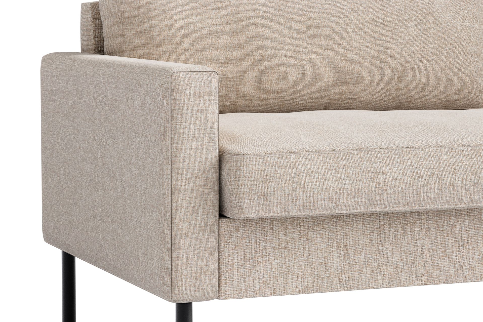 Nevada 3-seters Small Stoffsofa 198 cm bred - Beige - Møbler - Sofaer - Sofa 3 seter