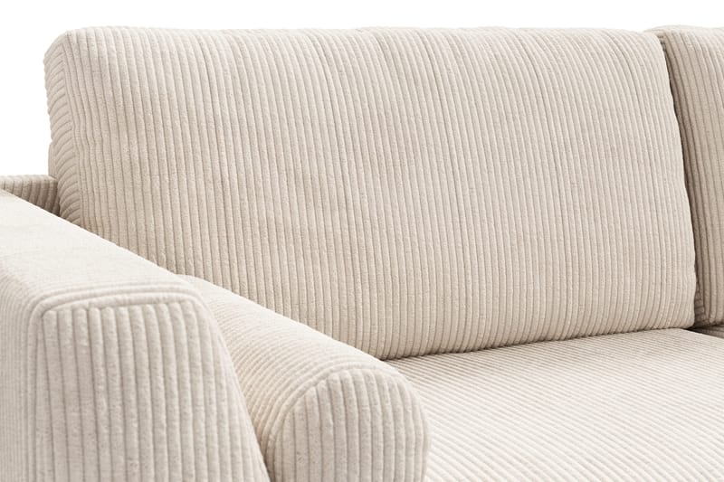 Ocean Lyx 3-seters Manchestersofa - Beige - Møbler - Sofaer - Sofa 3 seter
