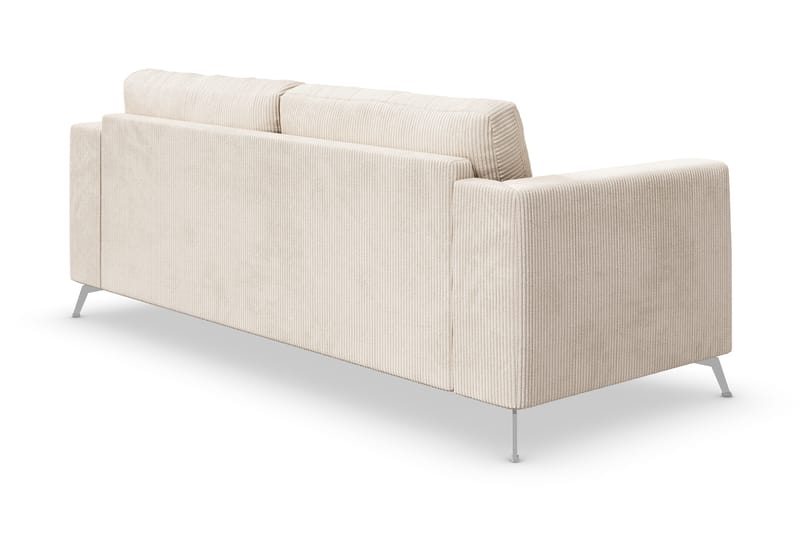 Ocean Lyx 3-seters Manchestersofa - Beige - Møbler - Sofaer - Sofa 3 seter