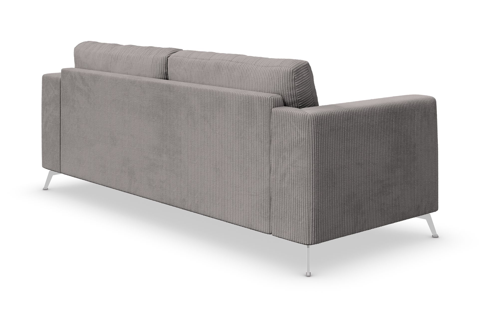 Ocean Lyx 3-seters Manchestersofa - Mørk grå - Møbler - Sofaer - Sofa 3 seter