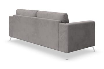 Ocean Lyx 3-seters Manchestersofa - Mørk grå - Møbler - Sofaer - Sofa 3 seter