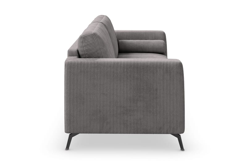 Ocean Lyx 3-seters Manchestersofa - Mørk grå - Møbler - Sofaer - Sofa 3 seter