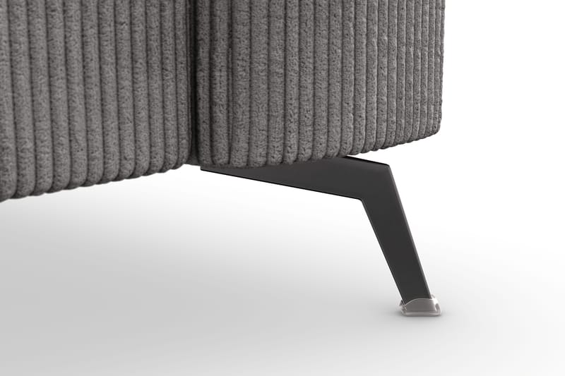 Ocean Lyx 3-seters Manchestersofa - Mørk grå - Møbler - Sofaer - Sofa 3 seter