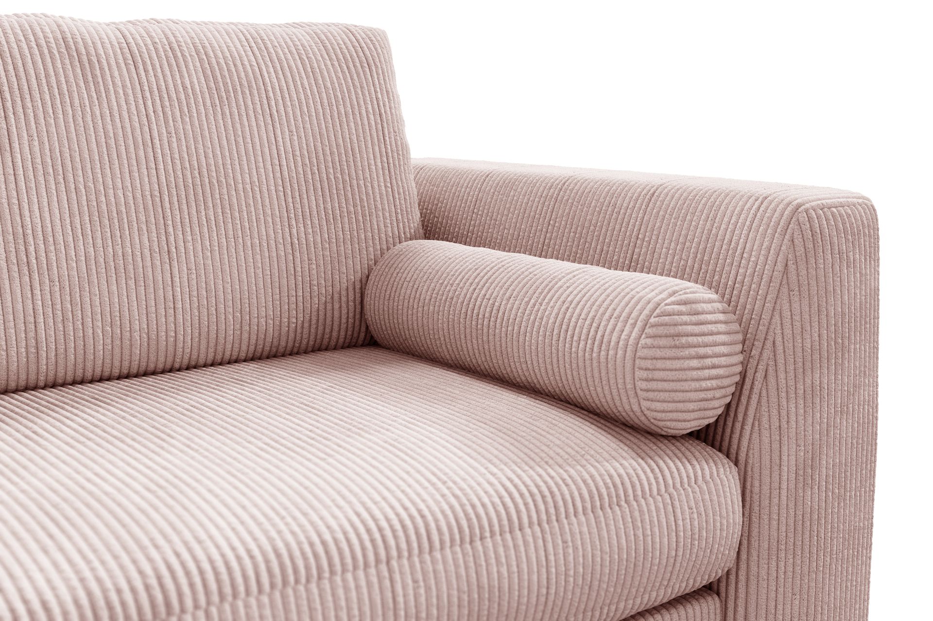 Ocean Lyx 3-seters Manchestersofa - Rosa - Møbler - Sofaer - Sofa 3 seter