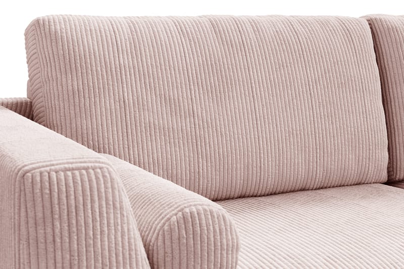Ocean Lyx 3-seters Manchestersofa - Rosa - Møbler - Sofaer - Sofa 3 seter