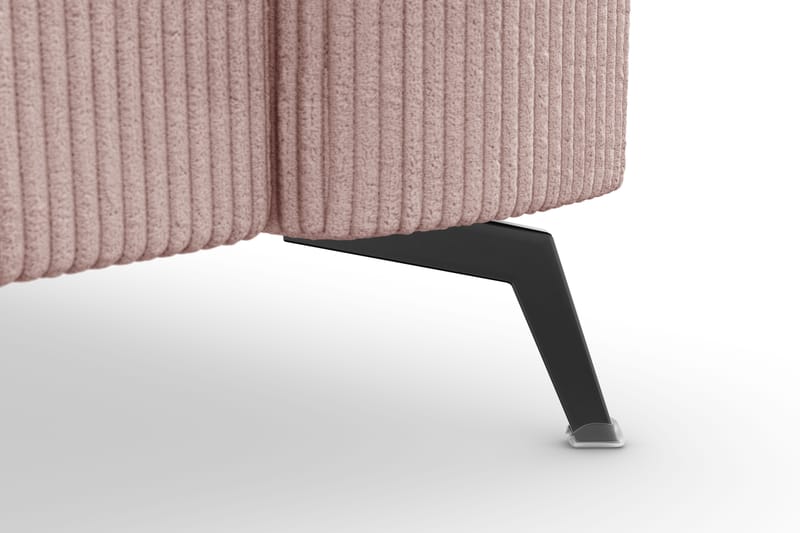 Ocean Lyx 3-seters Manchestersofa - Rosa - Møbler - Sofaer - Sofa 3 seter