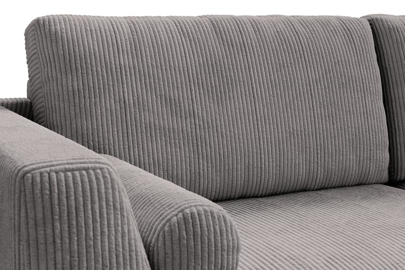 Ocean Lyx 3-seters Sofa - Mørkegrå/Krom - Møbler - Sofaer - Sofa 3 seter