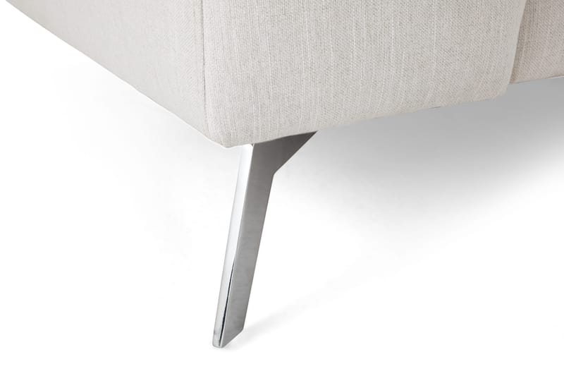 Ocean Lyx 3-seters Stoffsofa - Lys grå - Møbler - Sofaer - Sofa 3 seter