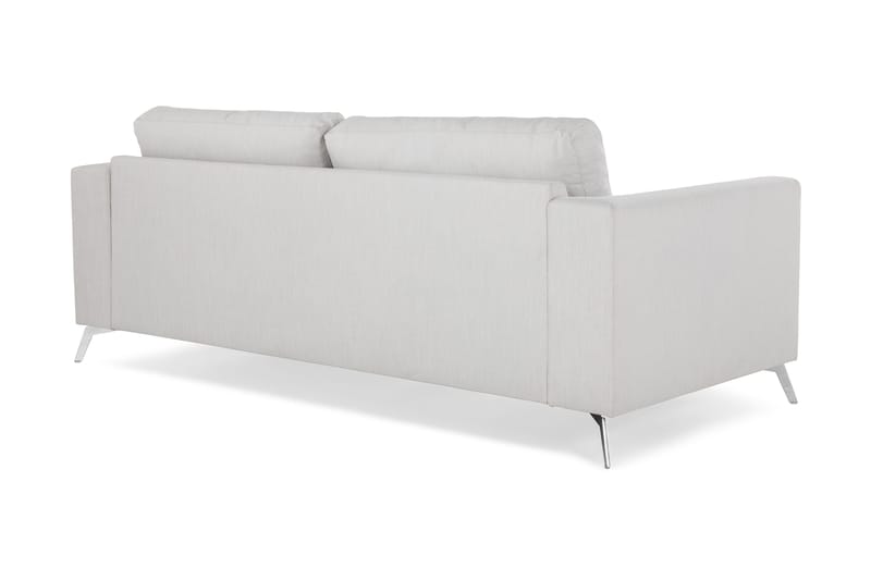 Ocean Lyx 3-seters Stoffsofa - Lys grå - Møbler - Sofaer - Sofa 3 seter