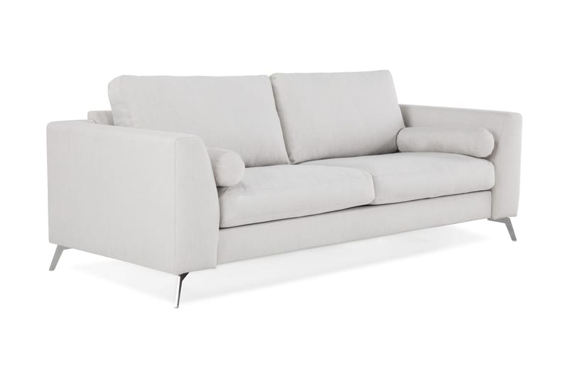 Ocean Lyx 3-seters Stoffsofa - Lys grå - Møbler - Sofaer - Sofa 3 seter
