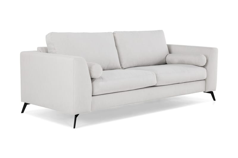 Ocean Lyx 3-seters Stoffsofa - Lys grå - Møbler - Sofaer - Sofa 3 seter