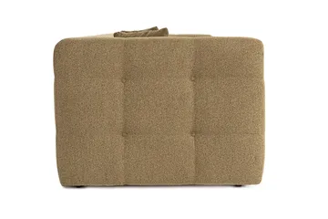 Octavian 3-seter Sofa med Knappet Design i Bouclé - Brun - Møbler - Sofaer - Sofa 3 seter