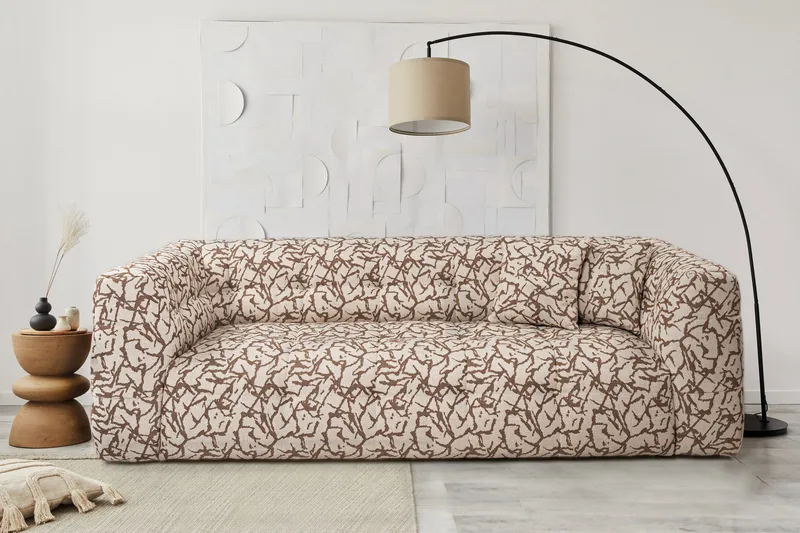 Octavian Sofa 2-seter, Brun