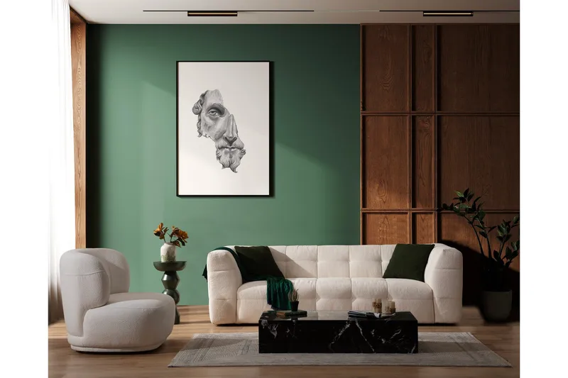 Octavian Sofa 3-seter - Beige - Møbler - Sofaer - Sofa 3 seter