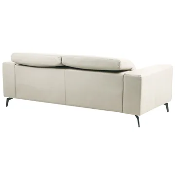 3-seters sofa Ommel - Lys beige - Møbler - Sofaer - Sofa 3 seter