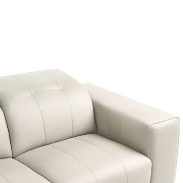 3-seters sofa Ommel - Lys beige - Møbler - Sofaer - Sofa 3 seter