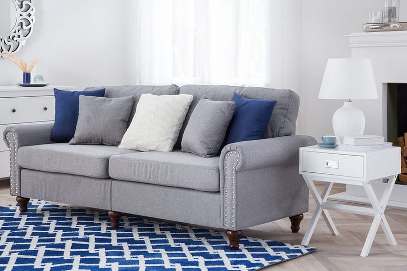 Otra Sofa 3-seter - Grå - Møbler - Sofaer - Sofa 3 seter