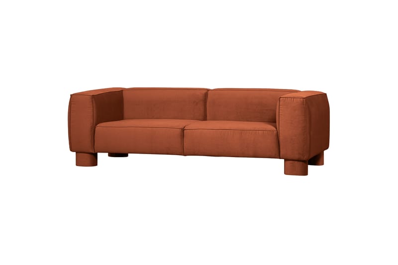 Paveen Sofa 3-seter - Oransje - Møbler - Sofaer - Sofa 3 seter
