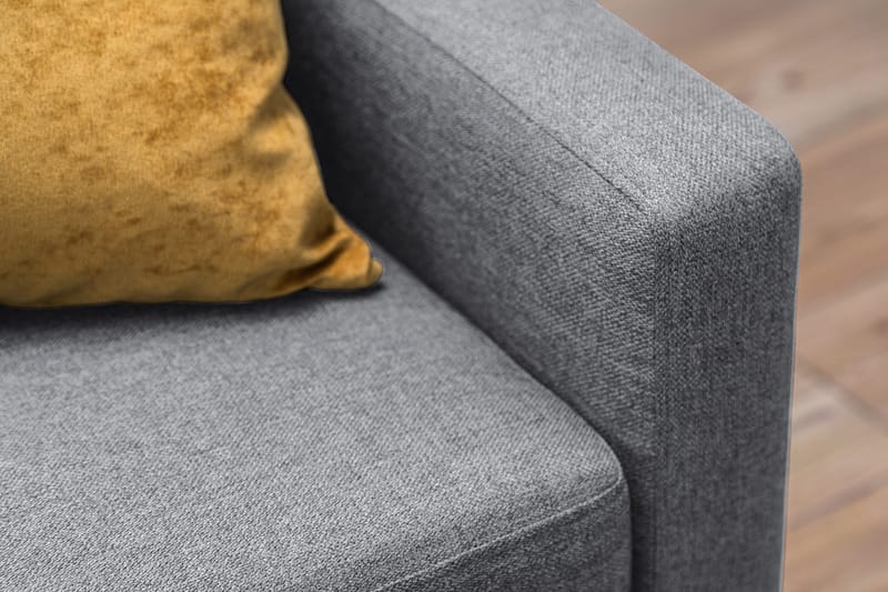 Peppe 3-seters Stoffsofa - Lys grå - Møbler - Sofaer - Sofa 3 seter