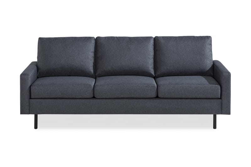 Peppe 3-seters Stoffsofa - Mørk grå - Møbler - Sofaer - Sofa 3 seter