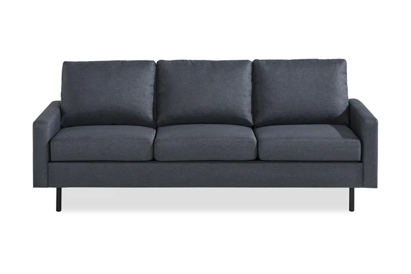 Peppe 3-seters Stoffsofa - Mørk grå - Møbler - Sofaer - Sofa 3 seter