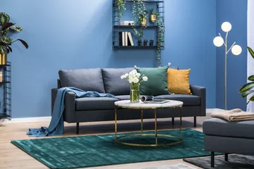 Peppe 3-seters Stoffsofa - Mørk grå - Møbler - Sofaer - Sofa 3 seter