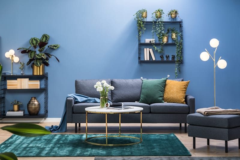 Peppe 3-seters Stoffsofa - Mørk grå - Møbler - Sofaer - Sofa 3 seter