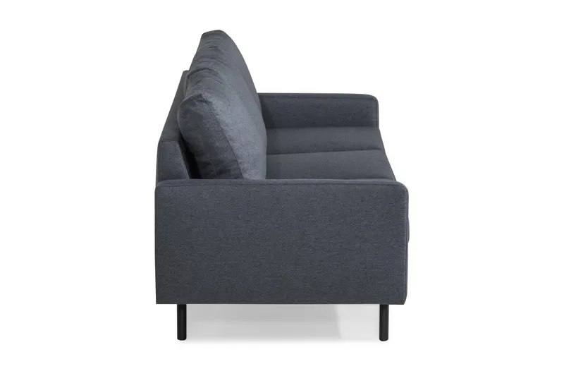 Peppe 3-seters Stoffsofa - Mørk grå - Møbler - Sofaer - Sofa 3 seter