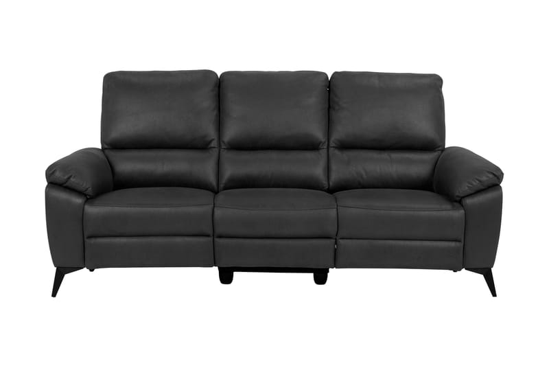 Ranas 3-seters Sofa Elektrisk - Grå/Svart - Møbler - Sofaer - Sofa 3 seter
