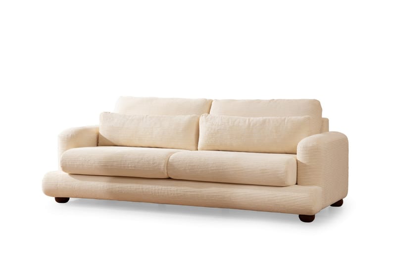 Relento Sofa 3-seter - Beige - Sofa 3 seter