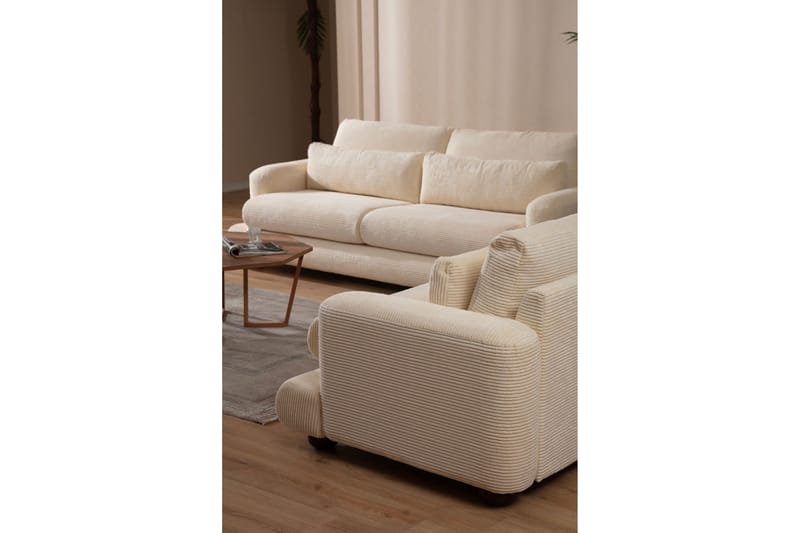 Relento Sofa 3-seter - Beige - Møbler - Sofaer - Sofa 3 seter