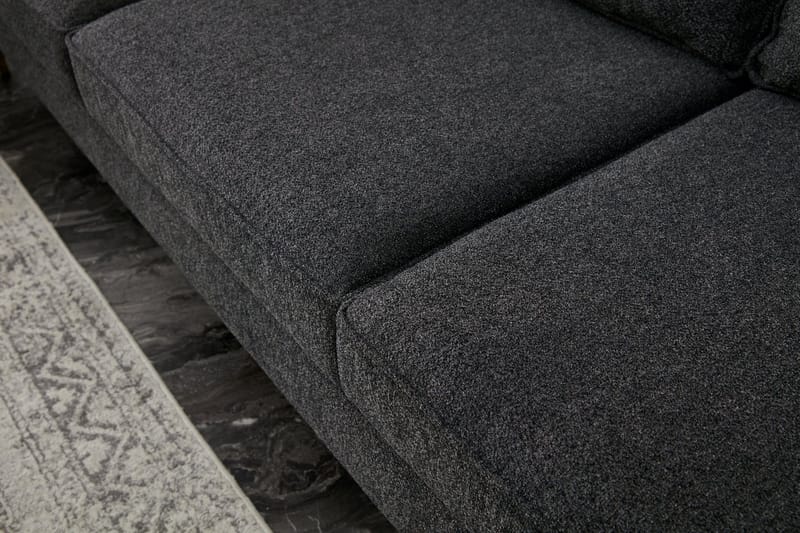 Retzow Sofa 3-seter - Antrasitt - Møbler - Sofaer - Sofa 3 seter