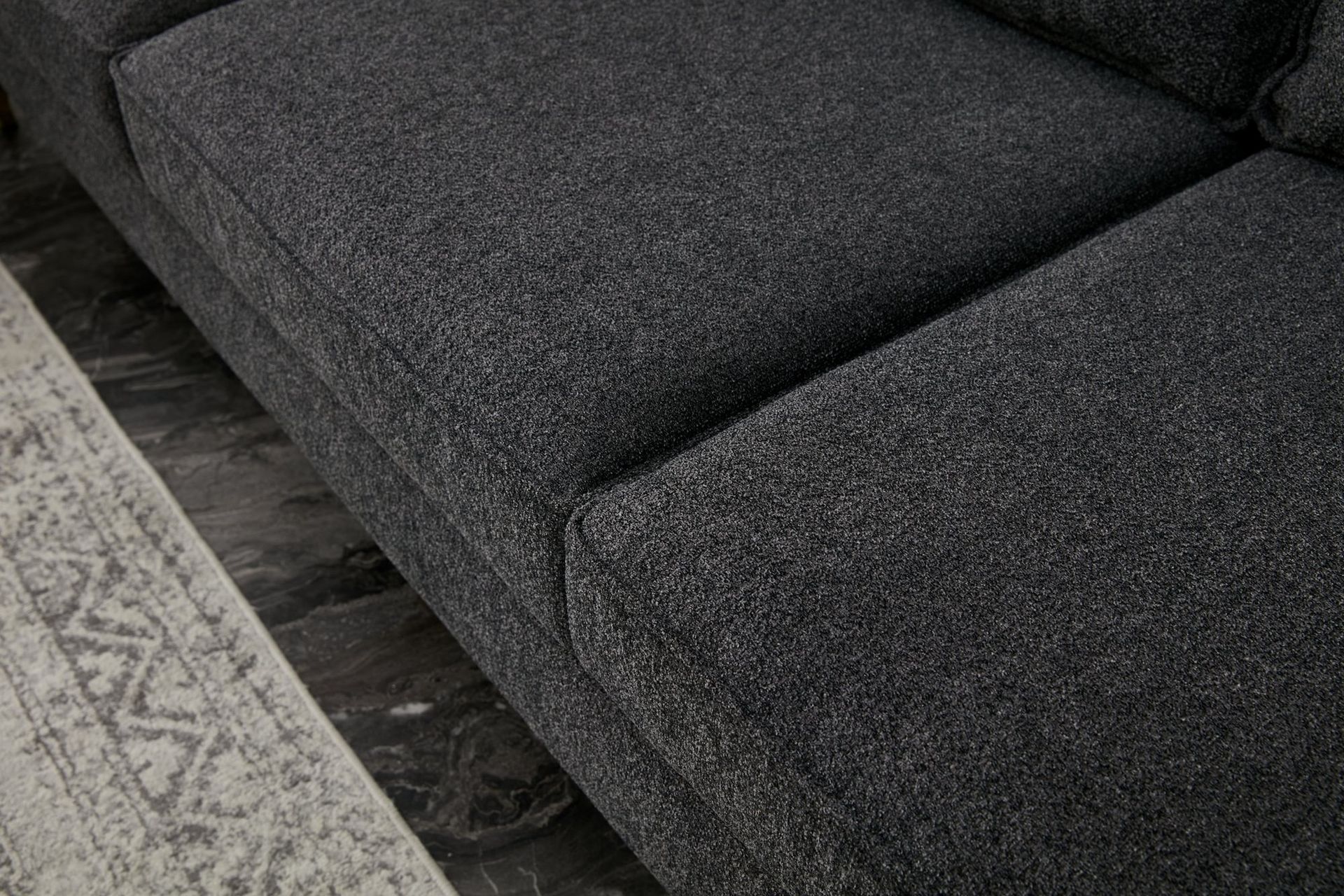 Retzow Sofa 3-seter - Antrasitt - Møbler - Sofaer - Sofa 3 seter