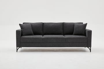 Retzow Sofa 3-seter - Antrasitt - Møbler - Sofaer - Sofa 3 seter