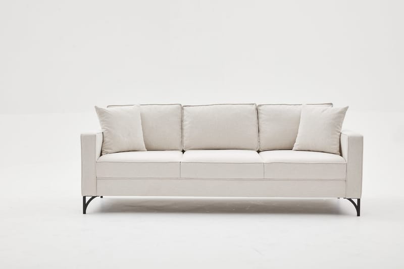 Retzow Sofa 3-seter - Beige - Møbler - Sofaer - Sofa 3 seter