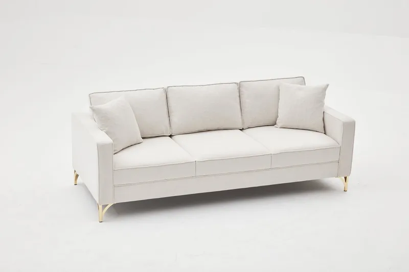 Retzow Sofa 3-seter - Beige - Møbler - Sofaer - Sofa 3 seter