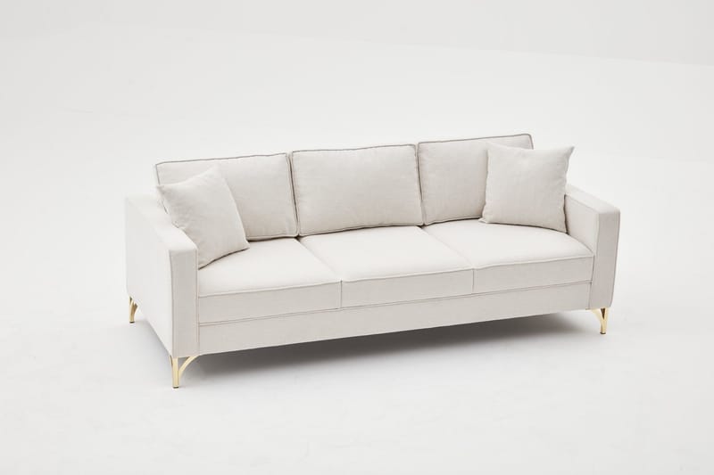 Retzow Sofa 3-seter - Beige - Møbler - Sofaer - Sofa 3 seter