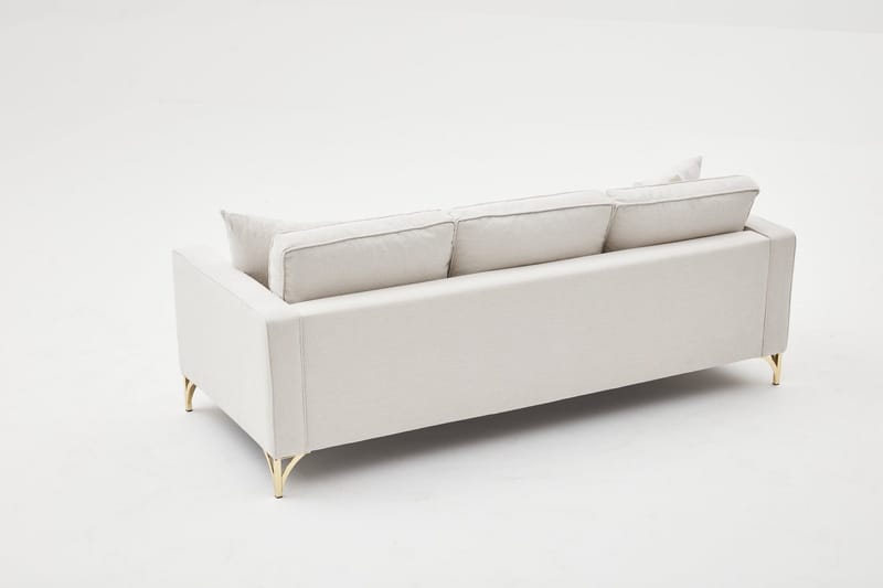 Retzow Sofa 3-seter - Beige - Møbler - Sofaer - Sofa 3 seter