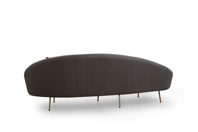 Revelstoke Buet Sofa 3-seter - Mørkegrå - Sofa 3 seter