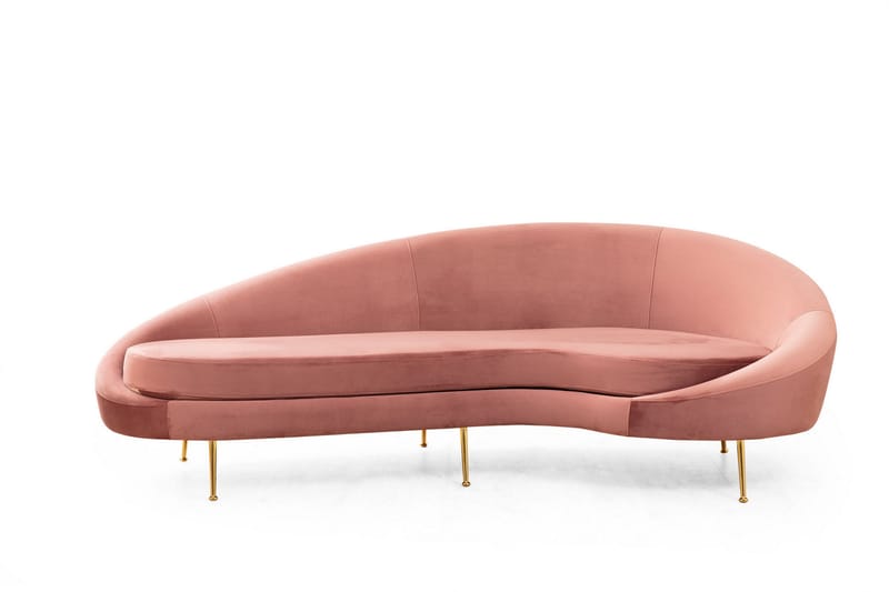 Revelstoke Sofa 3-seters - Rosa - Møbler - Sofaer - Sofa 3 seter