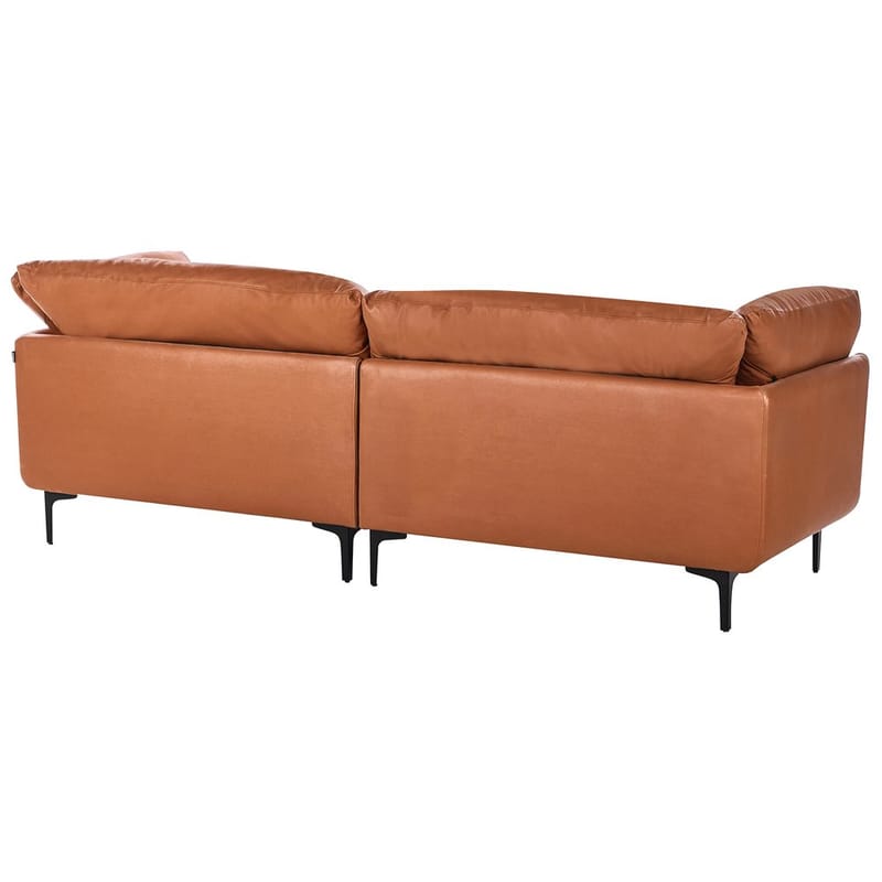 3-seters sofa Revsnes - Gullbrun, Svart - Møbler - Sofaer - Sofa 3 seter