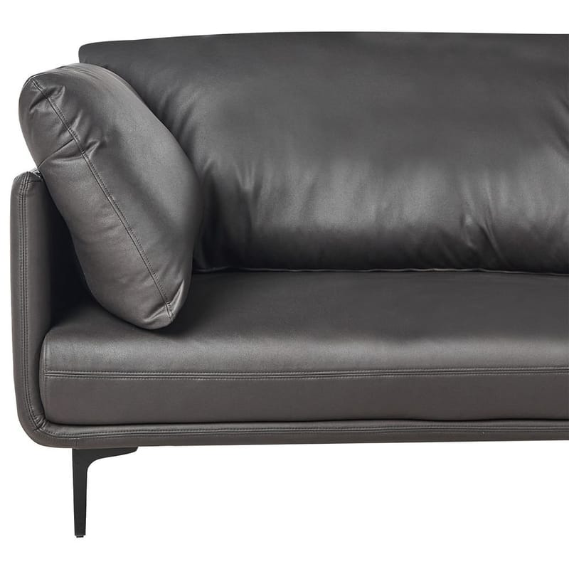 3-seters sofa Revsnes - Svart - Møbler - Sofaer - Skinnsofaer