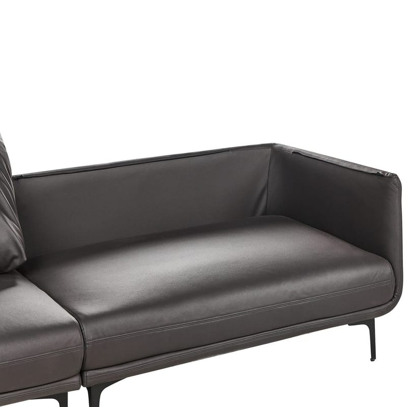 3-seters sofa Revsnes - Svart - Møbler - Sofaer - Skinnsofaer