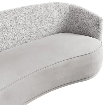 3-seters sofa Roset - Grå - Møbler - Sofaer - Sofa 3 seter